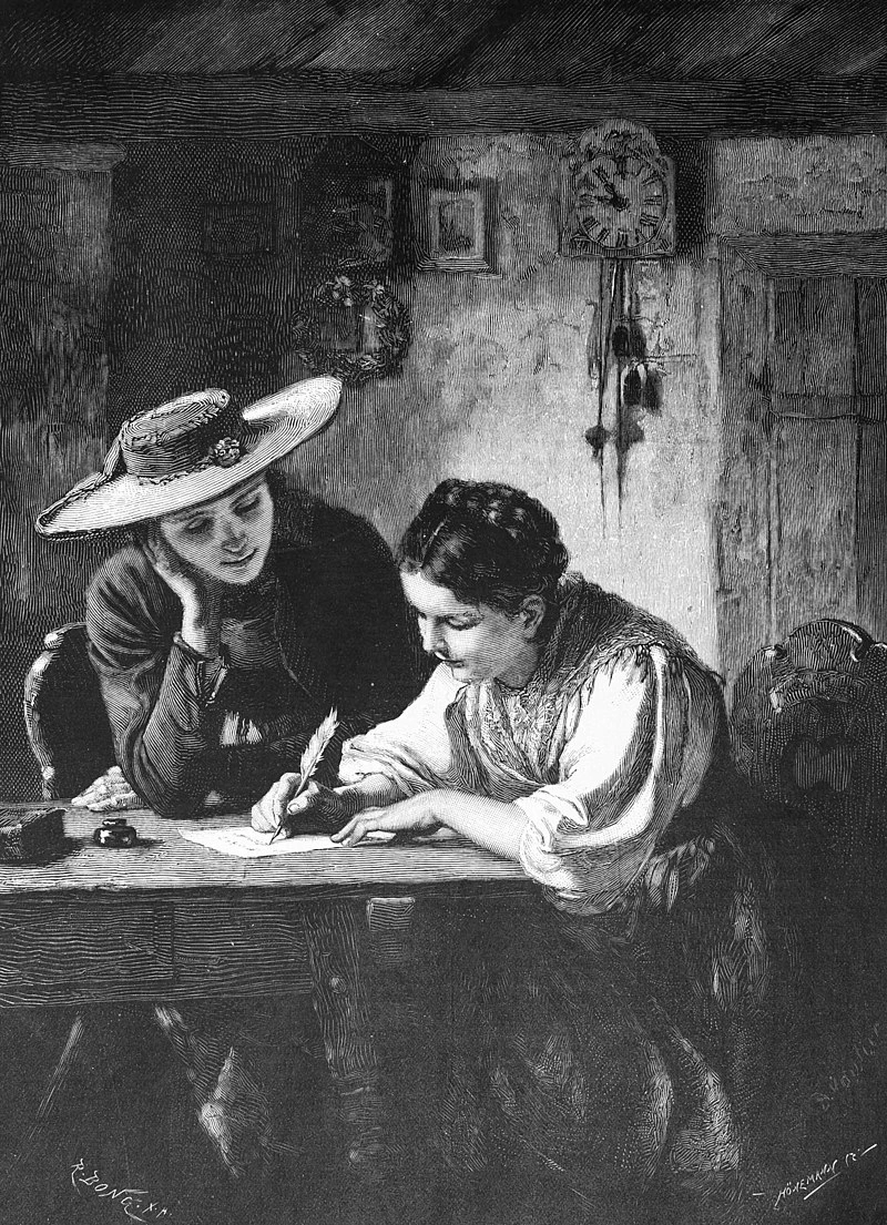 Una lettera difficile